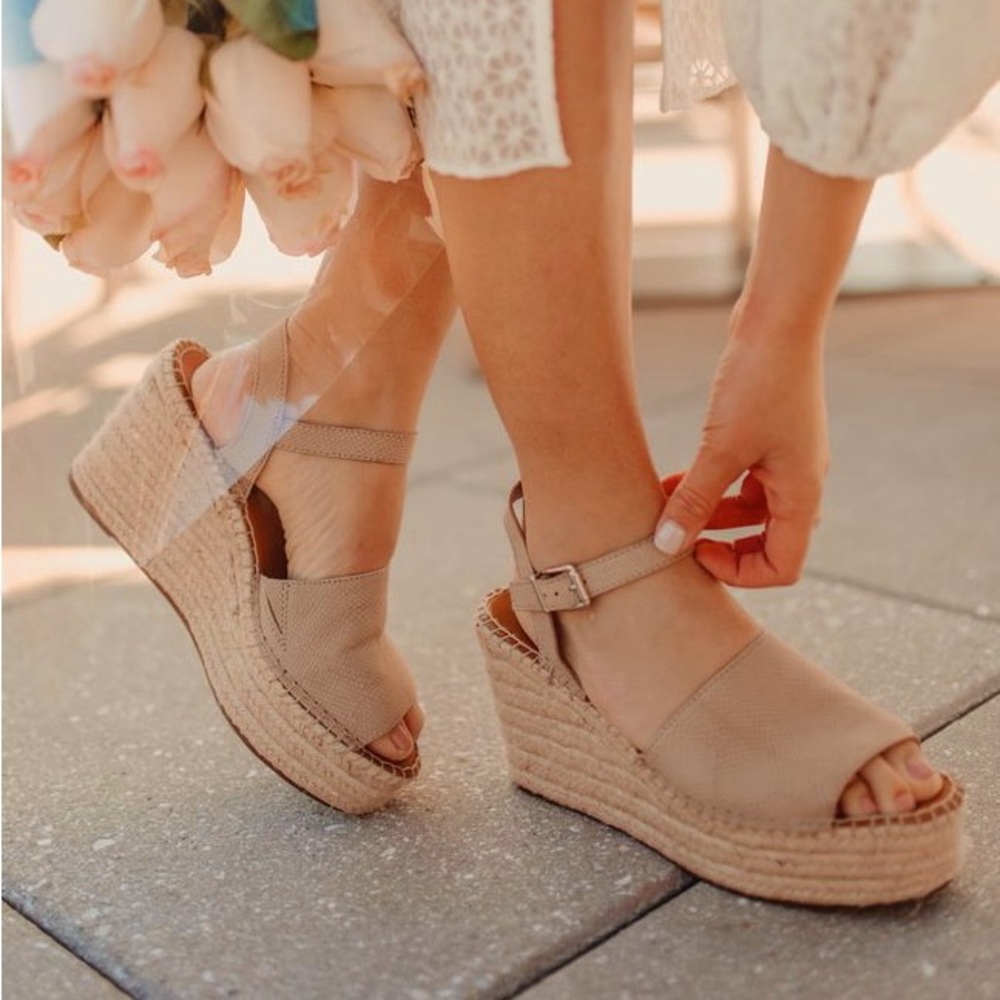Franco Sarto Espadrille Wedge Sandal